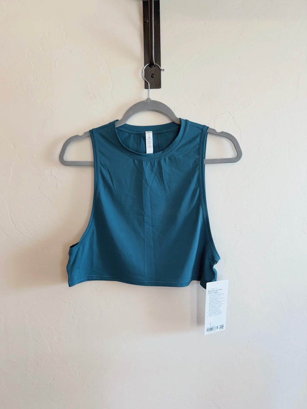 Lululemon Muscle Love Crop Tank *Desert Teal